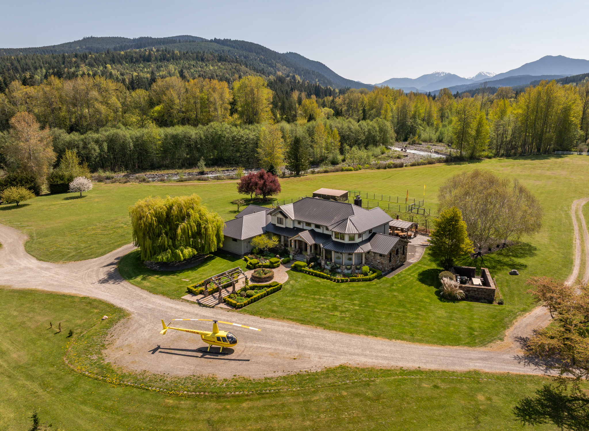 Luxury Dungeness Riverfront Farm Property
