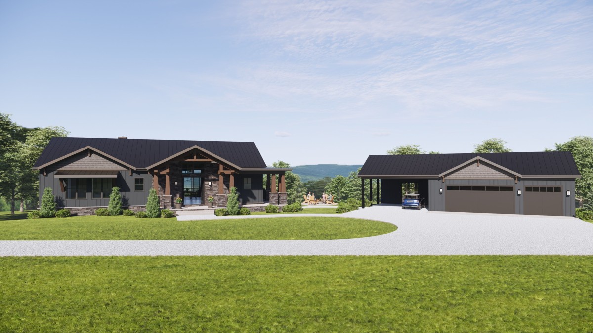 Modern Mountain Home | Rugged Landscape, Modern Design