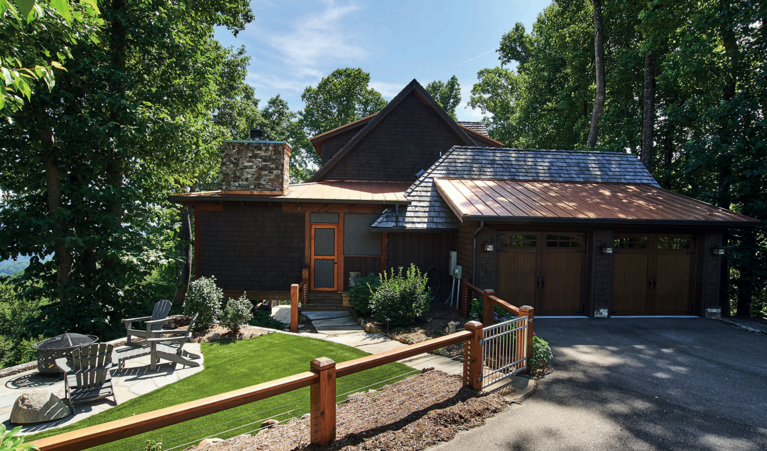 See How This North Carolina Mountain Home Captures the View - Cottage  Journal, image size:1558x916