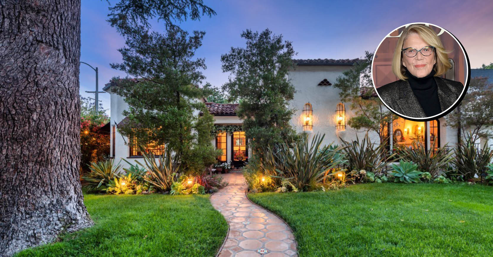 Spanish Revival Home of TV Star Linda Lavin Lists for .2 Million