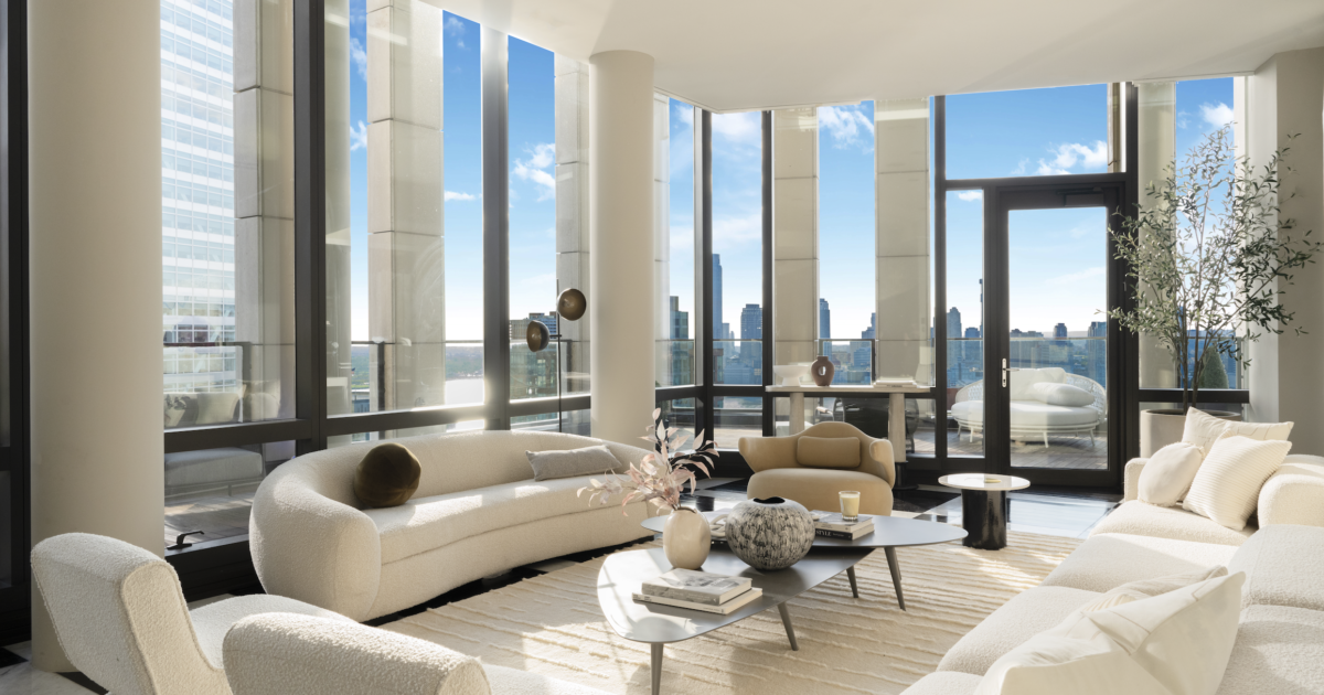 Image showcasing Sky Top Penthouse Showcases Designer Details & Stunning New York City ...