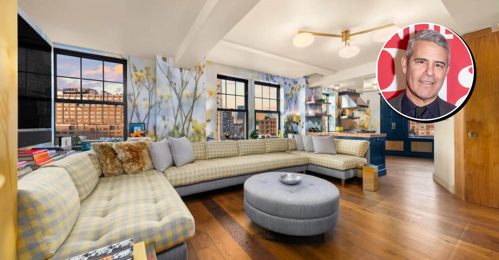 Asking  Million, Andy Cohen Lists Vibrant West Village Duplex